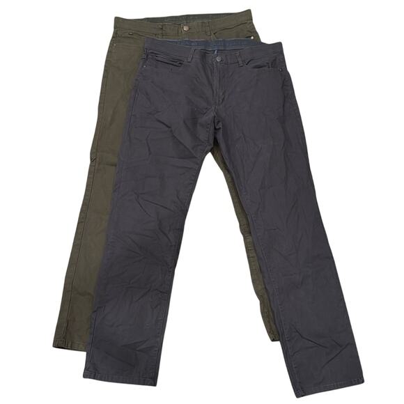 Bundle of 2 English Laundry Men's The Oaklum Slim Straight Stretch Pant 36x34 - Picture 1 of 13